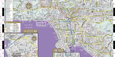 Mapa de Los Angeles ca