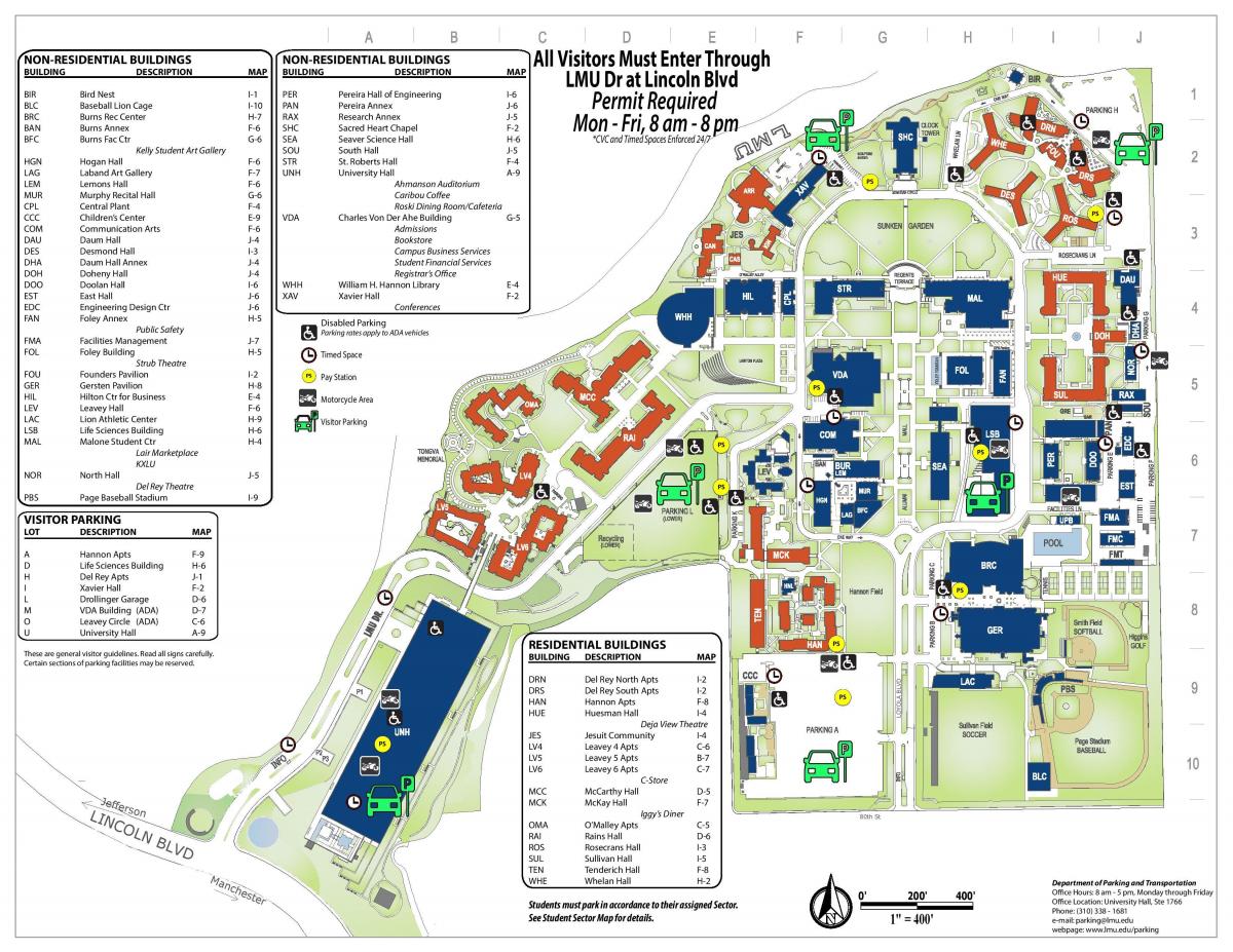 mapa del campus de la universidad ludwig-maximilian de