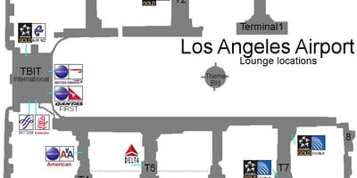 Mapa de lax salón