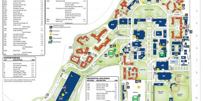 Mapa del campus de la universidad ludwig-maximilian de