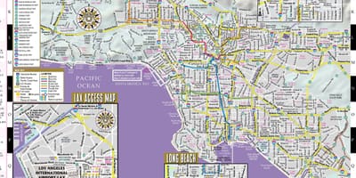LA calle mapa