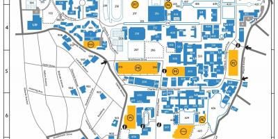 En el campus de Ucla mapa